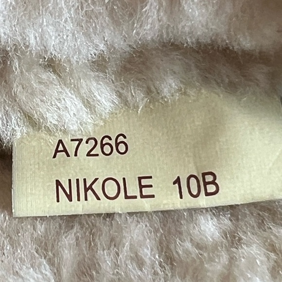 Coach Nikole Signature Khaki Chestnut Boots w/Fur Lining Size 10 - Picture 7 of 10